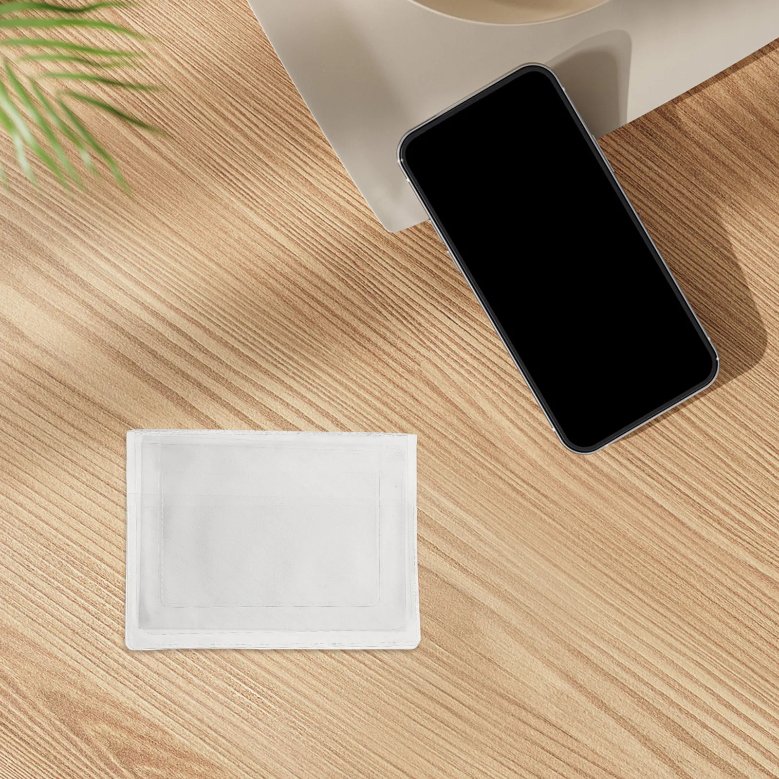 Card Sleeves Protector - 2Pcs Transparent Driving Licence Holder PVC