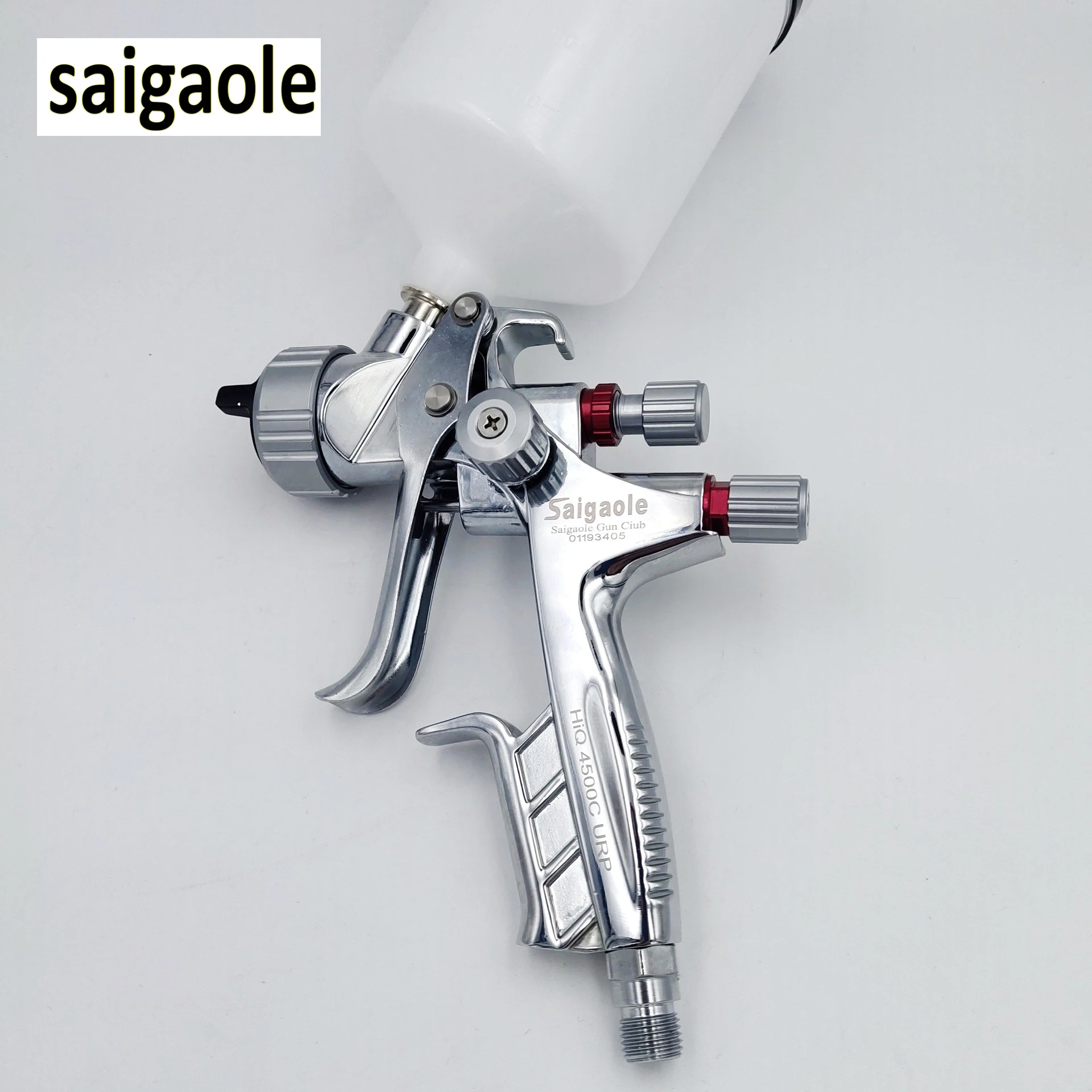 

Saigaole T40 Car spray gun High atomization Topcoat sheet metal paint Waterborne paint varnish Pneumatic spray gunTool Furniture