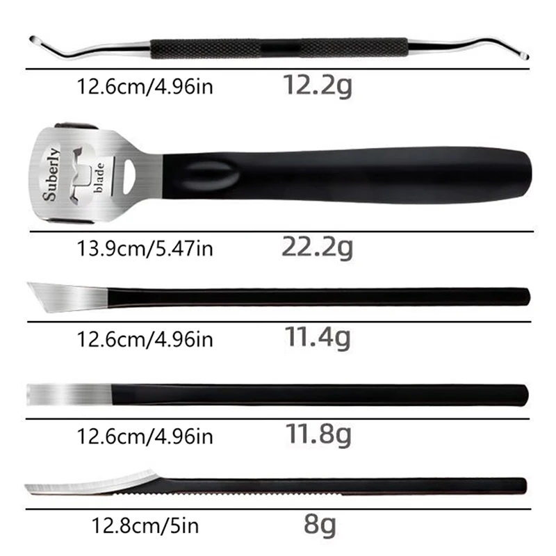 1/3/4/5 Stuks Manicure Gereedschap Teen Voeten Pedicure Mes Kit Dode Huid Verwijderaar Bestanden Huidverzorging Ingegroeide Cuticula Pedicure Tools