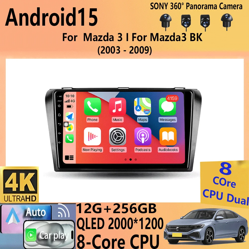 Android 15 Car Radi…