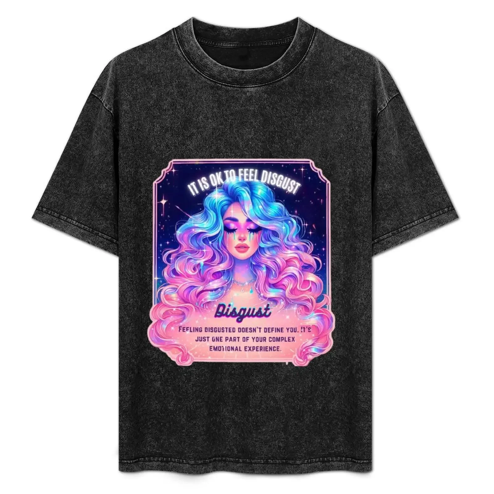 

Pastel Holographic Watercolor Sticker: Accepting Disgust, Embracing Emotional Authenticity T-Shirt