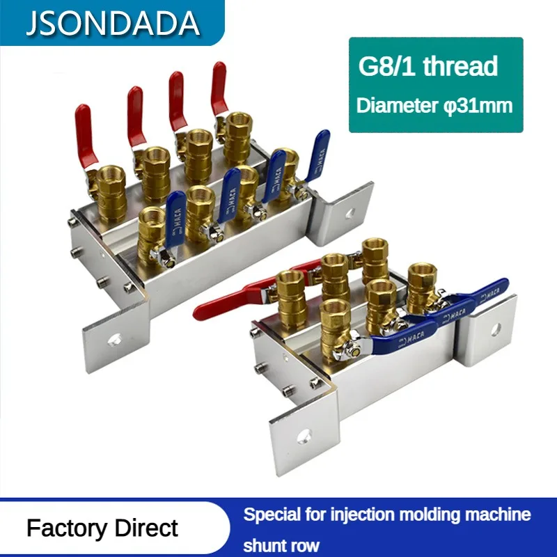 manifold block manifold value block injection molding machine acessorios tubulacao de agua de refrigeracao pipeout 01