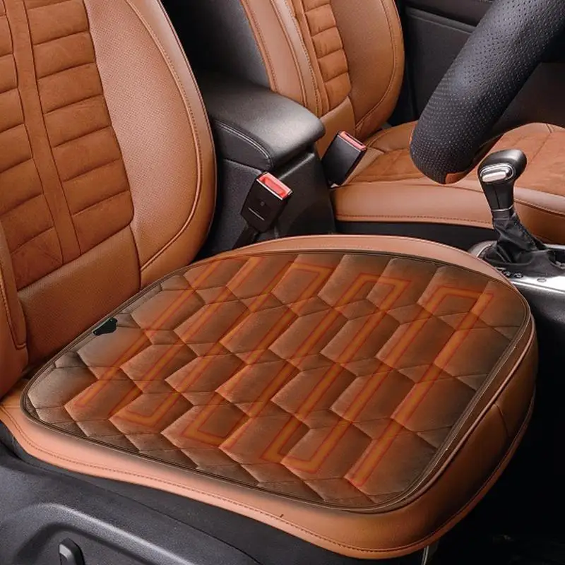 Heated Seat Cushion For Car Heating 5V Vehicles Seat Heater USB Charging Quick Heating Seat Cushion Winter Car Seat Warmer Safe