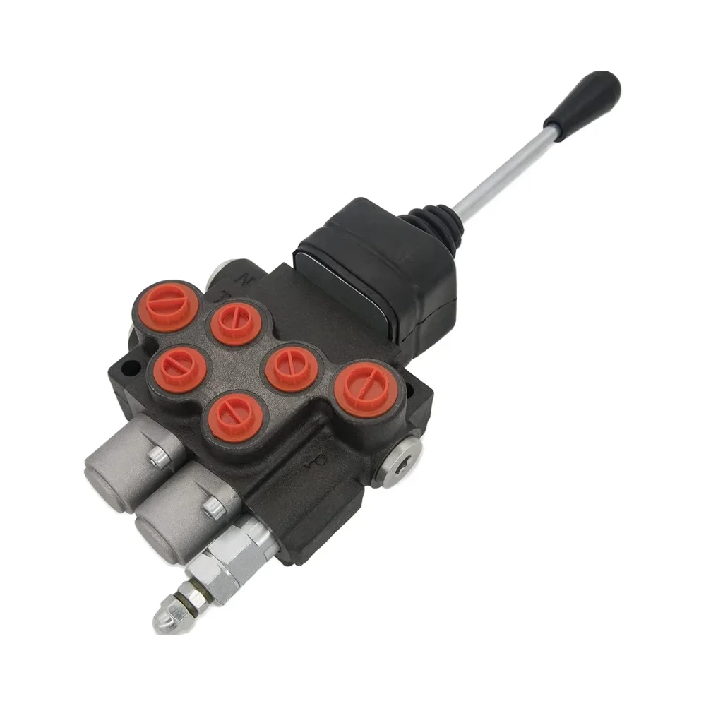 

2-Spool Hydraulic Directional Control Valve for 11GPM for Hydraulic Joystick Double Acting Cylinder Spool Tractors Loaders