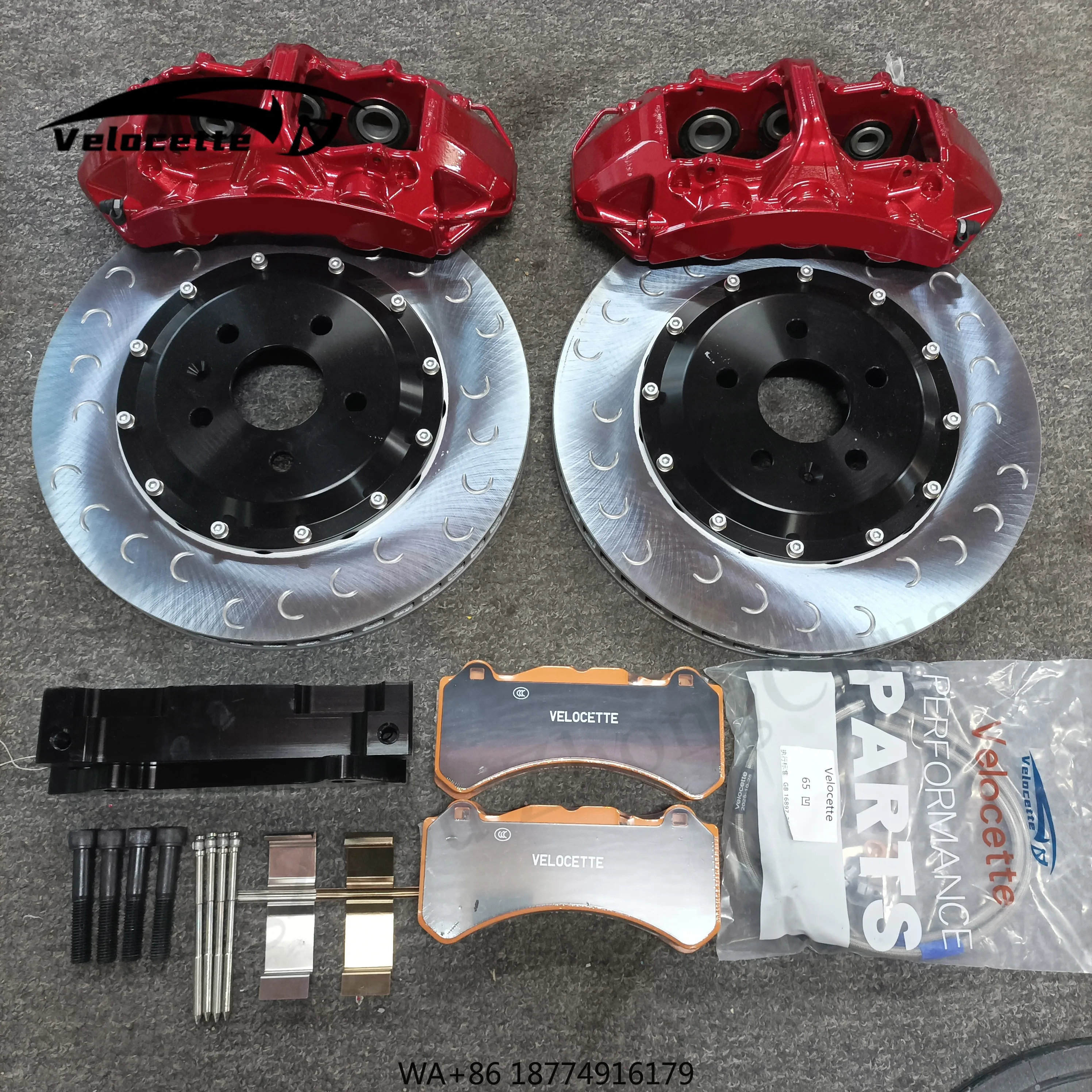 

Front Brake Upgrade 6 Piston Brake Caliper Kit for Skoda Yeti RS6 A3 A5 A6 WRX Mark X Fortuner 19 20 Inch