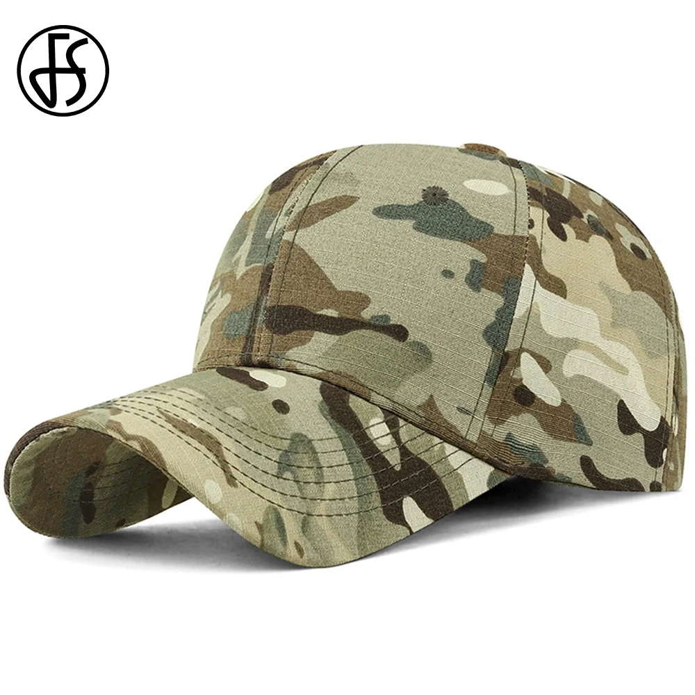 FS 2026 New Green Camouflage Baseball Cap For Men Vintage Summer Outdoor Tactical Hat Fashion Black Snake Print Women Hats Bone