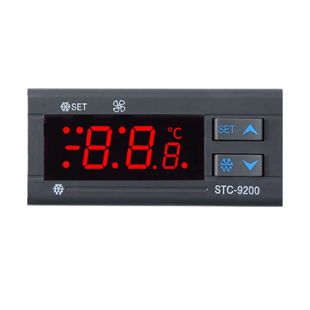 Reliable Temperature Control  STC9200 Refrigeration Defrost Fan Controller  Dual Sensors  Defrost Management for Cold Storages