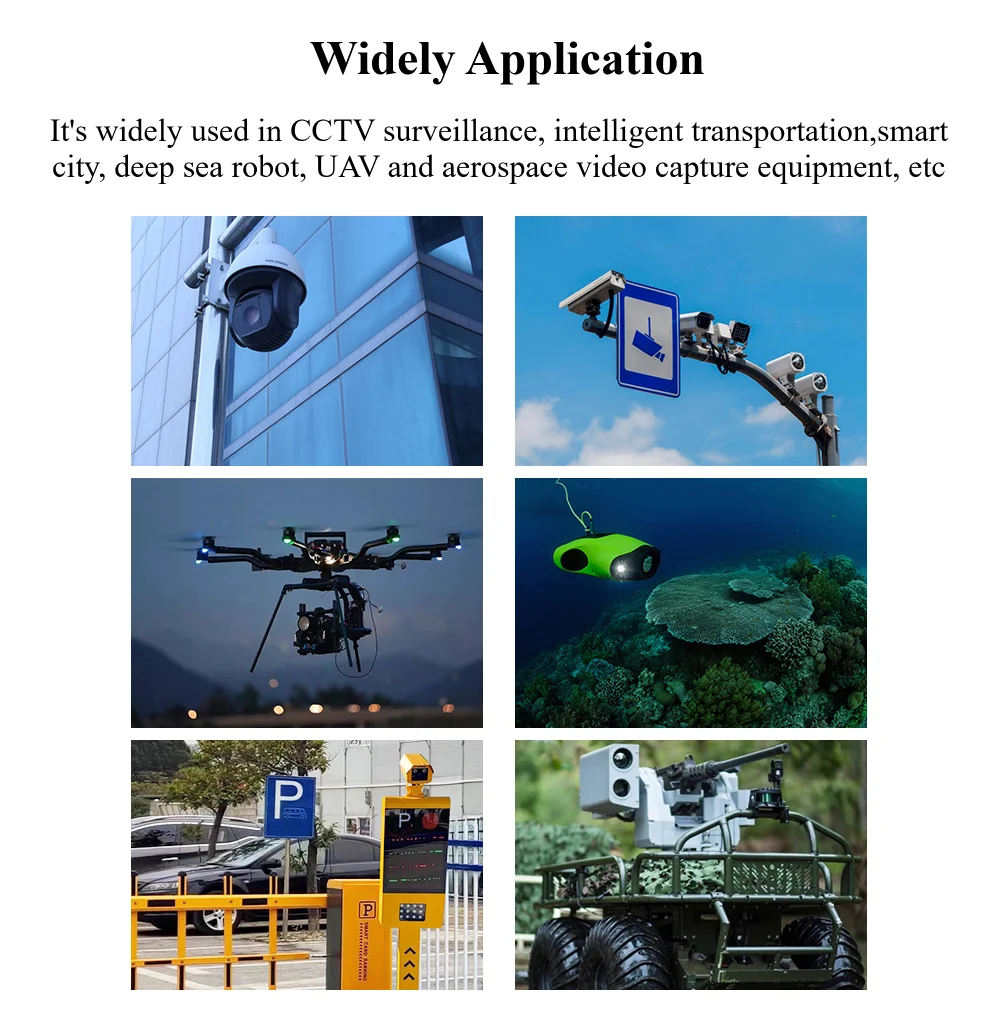 وحدة كاميرا IMX335 5MP حقيقية WDR IP، مستشعر ضوء النجوم 1/2.8 بوصة مع تحليل IVS مثل كشف الإنسان والكشف عن التسلل