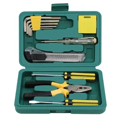 11 piece Household Maintenance Kit Manual Combination Tool Set Household Hardware Tool Maintenance Group