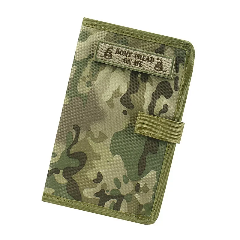 Tactical Military Style Notebook Cover Water Proof 5”X 8” Log Memo Cover Outdoor Camping Military Accessories