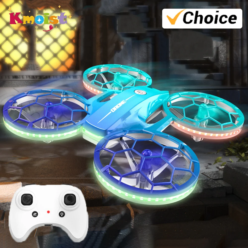 Jjrc H127 Mini Drone Rc New Ufo Rotary Flying Remote Control Resistant Racing Drones with Colorful Led Drone Light Toys Gifts