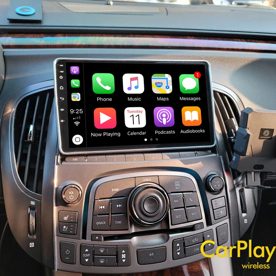 128GB ROM Android 12 Radio 2Din For Buick LaCrosse 2011 CarPlay Navigation GPS Touch Screen Stereo Car Multimedia Video Player