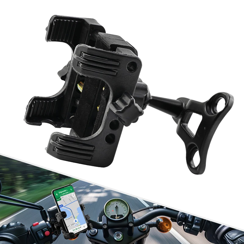 دراجة نارية حامل الهاتف المقود حامل الهاتف المحمول الناقل جبل الملاحة قوس ل هارلي سبورتستر XL داينا سوفتيل بجولة #1