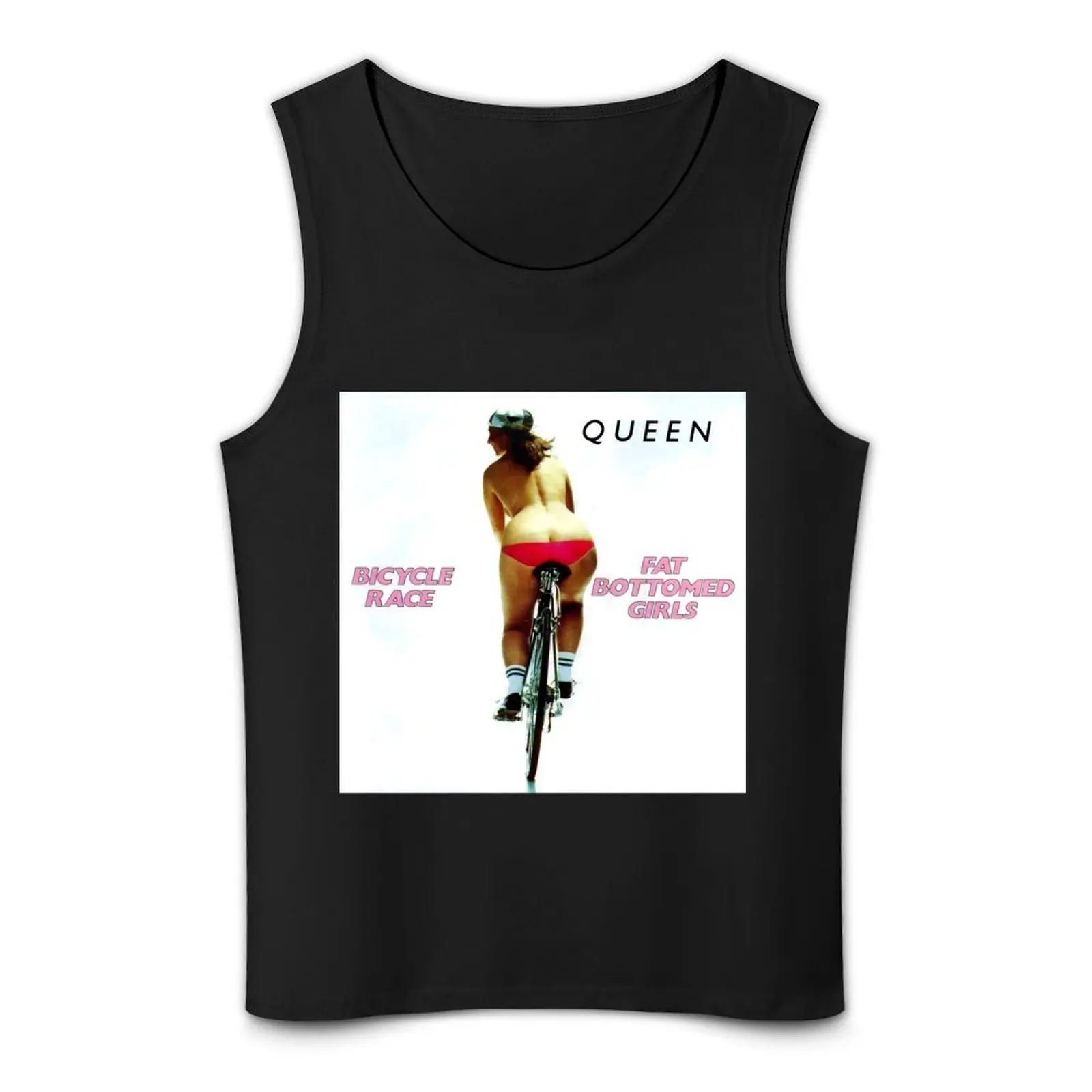 Königin hat Fahrrad fahren Poster Tank Top Männer Sommerkleid ung 2024 T-Shirts für Männer Fitness studio T-Shirts T-Shirt Männer