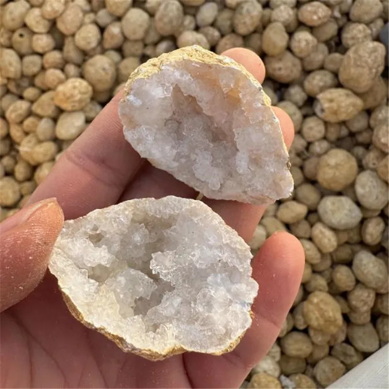 Geode Crystal Break - 1000g Geode di Agata Naturale Intera,