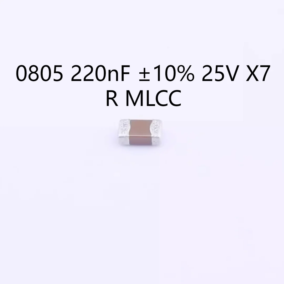 

4000PCS/LOT C2012X7R1E224KT0H0N Capacitor 0805 220nF ±10% 25V X7R MLCC