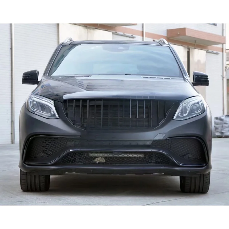 High Quality New Design Complete Bumper Body Kit For GLE Class W166 2016-2019 Facelift Upgrade To GLE63 Style