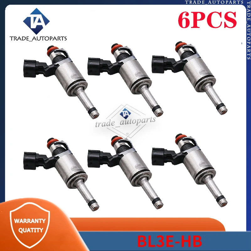 

For LINCOLN NAVIGATOR FORD EXPEDITION F-150 TRANSIT 150 250 350 Fuel Injector 6Pcs BL3E-HB