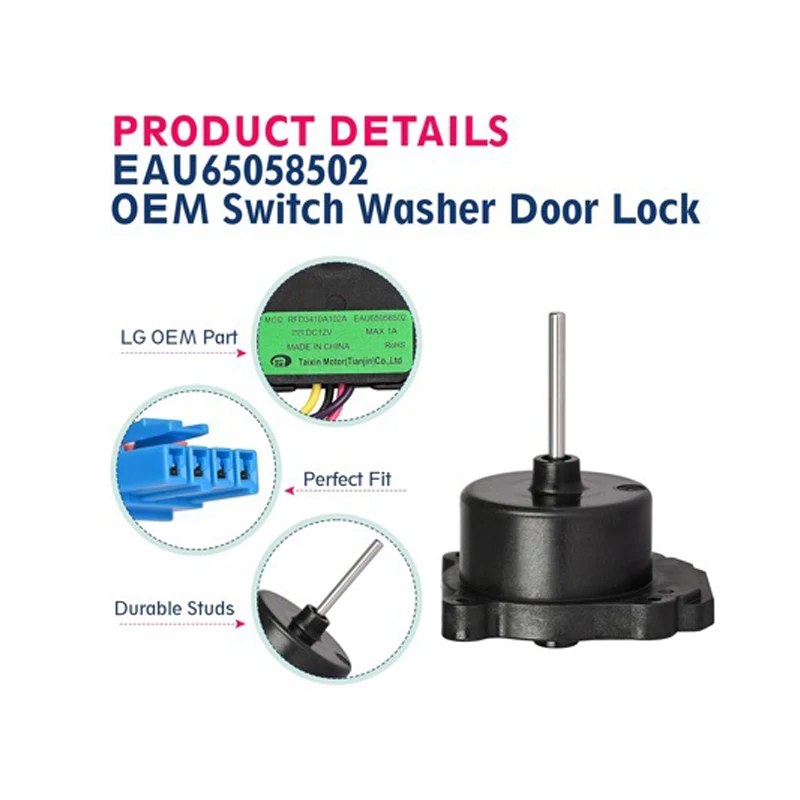 

Refrigerator Fan Motor Assembly EAU65058502 Is Suitable For LG Condensing Refrigerator Fan DC12V