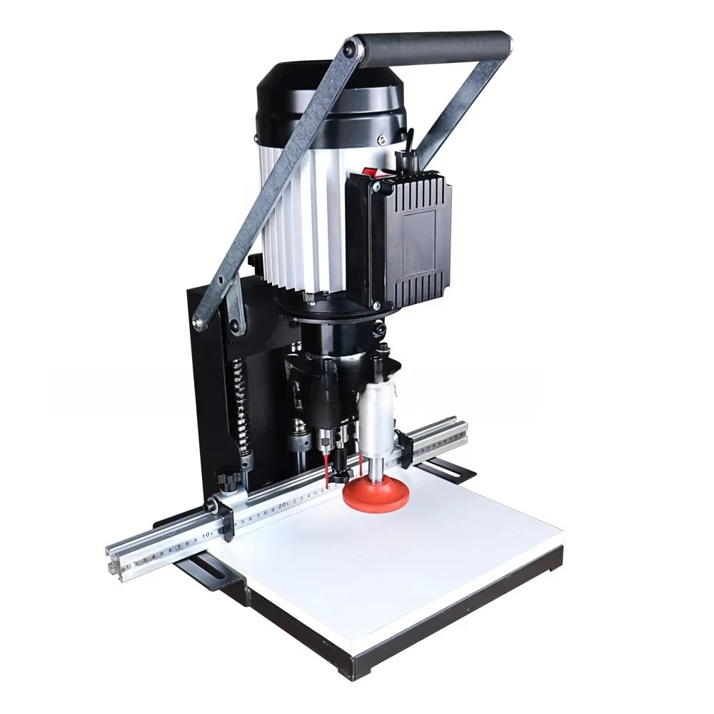 Portable small drilling well hinge drilling machine