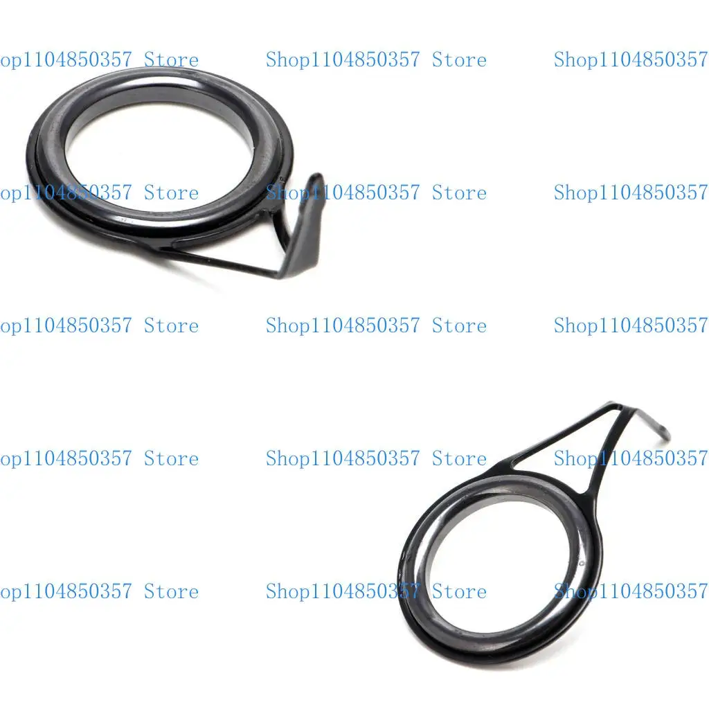 8pcs 8 Size Fishing Rod Guide Tip Top Ring Circle Pole Repair Set Fishing