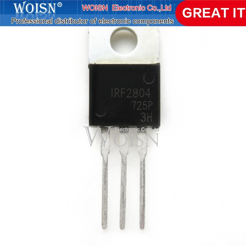 10PCS IRF2804 F2804 TO-220