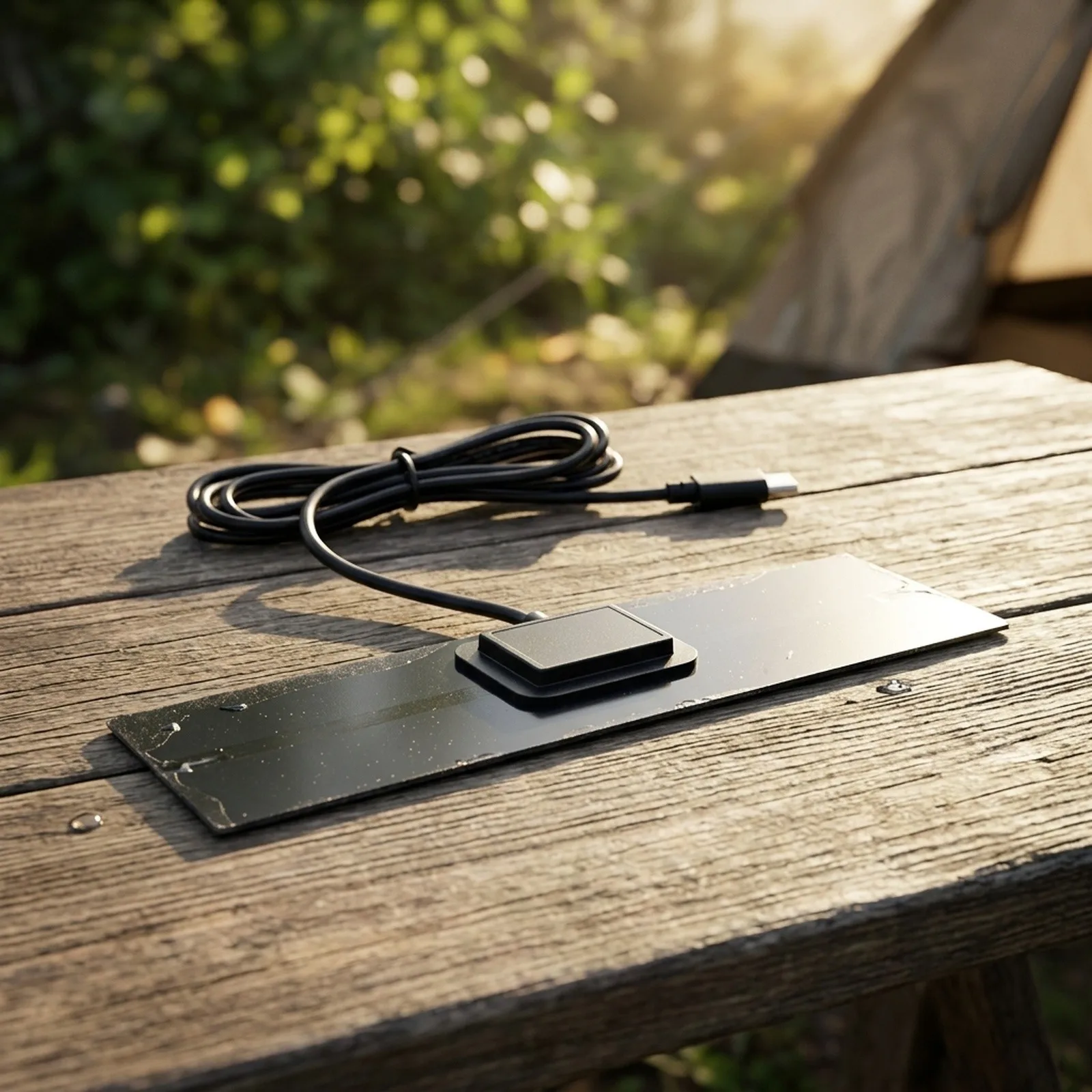 USB-C Enabled 1W Monocrystalline Solar Panel for Charging Small Electronics Including Phones and Outdoor Solar Lights