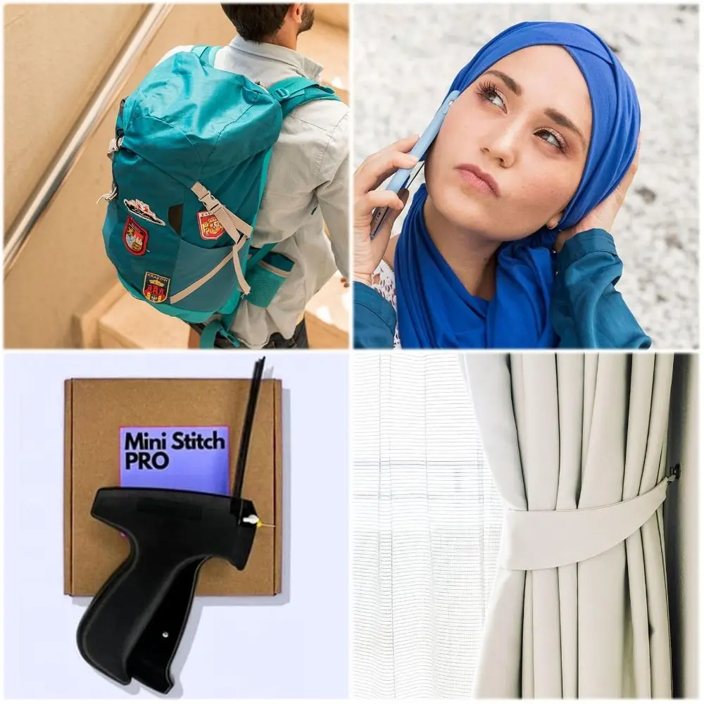 

Non-slip Quick Clothing Fixer Easy To Use Bed Sheet Micro Tagging Stitch Tool Blanket Fastener Clip Clothing Quilt Fixer