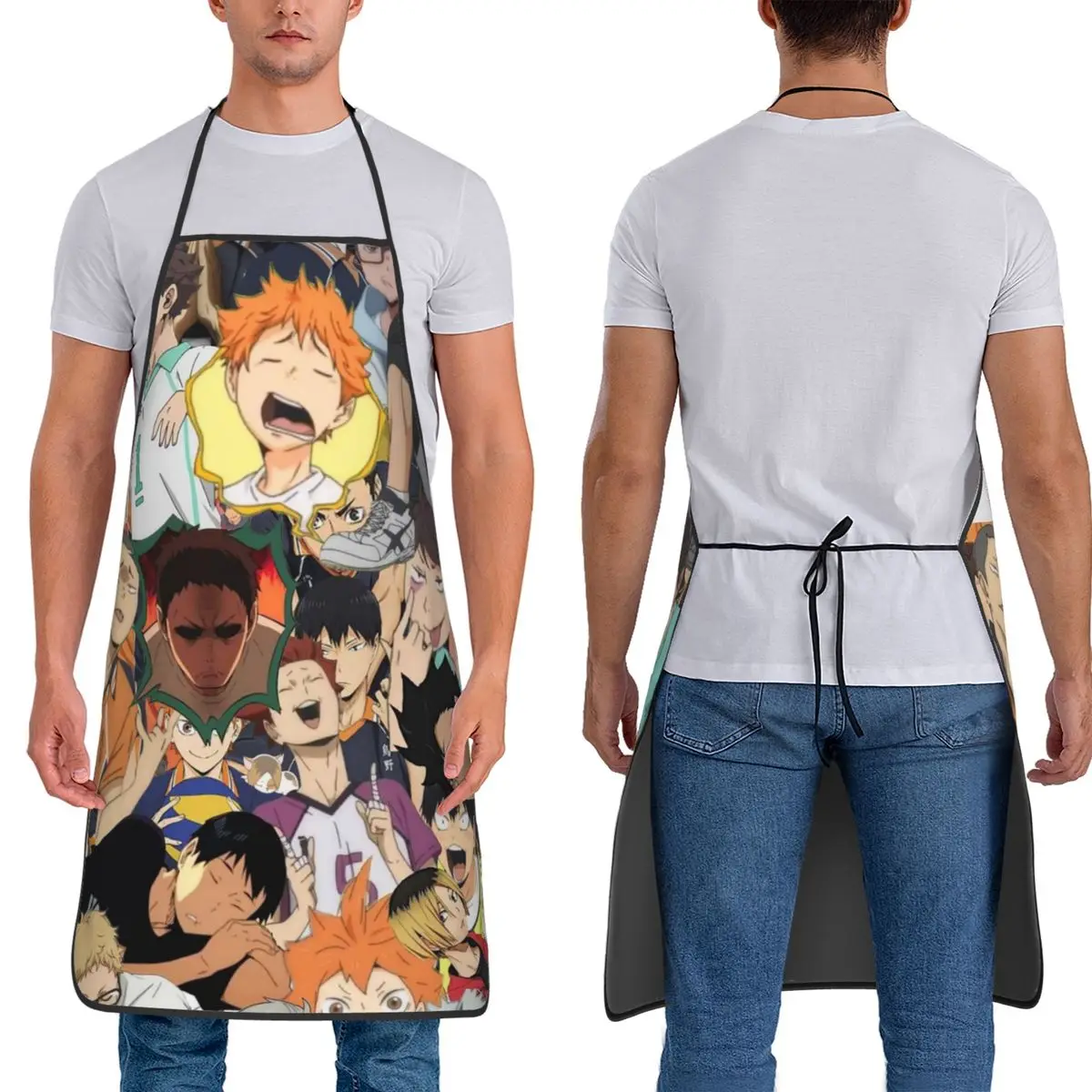 

Фартук Haikyuu Karasuno для поваров, водонепроницаемый, для кухни, уборки, садоводства, для женщин и мужчин