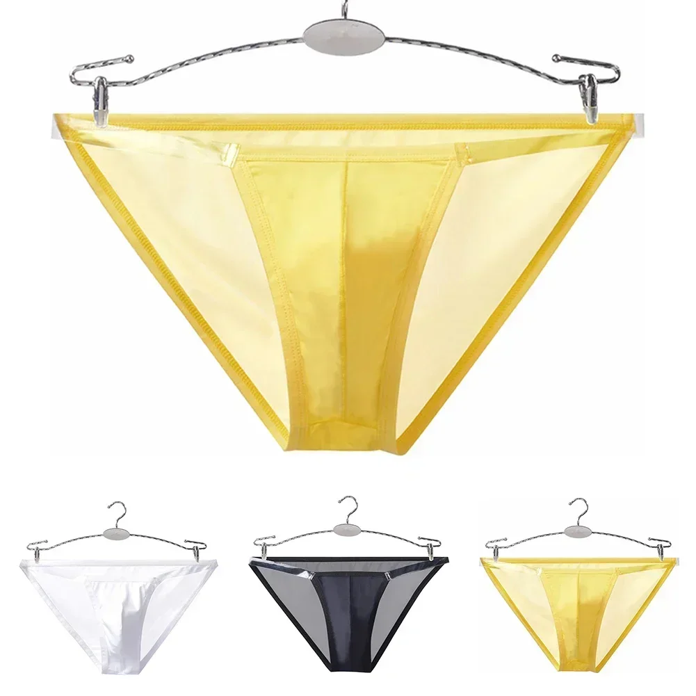 

Daily Use Special Occasions Low Waist Pouch Transparent Sexy Low Waist Briefs 18 Spandex Material 82 Nylon Fabric