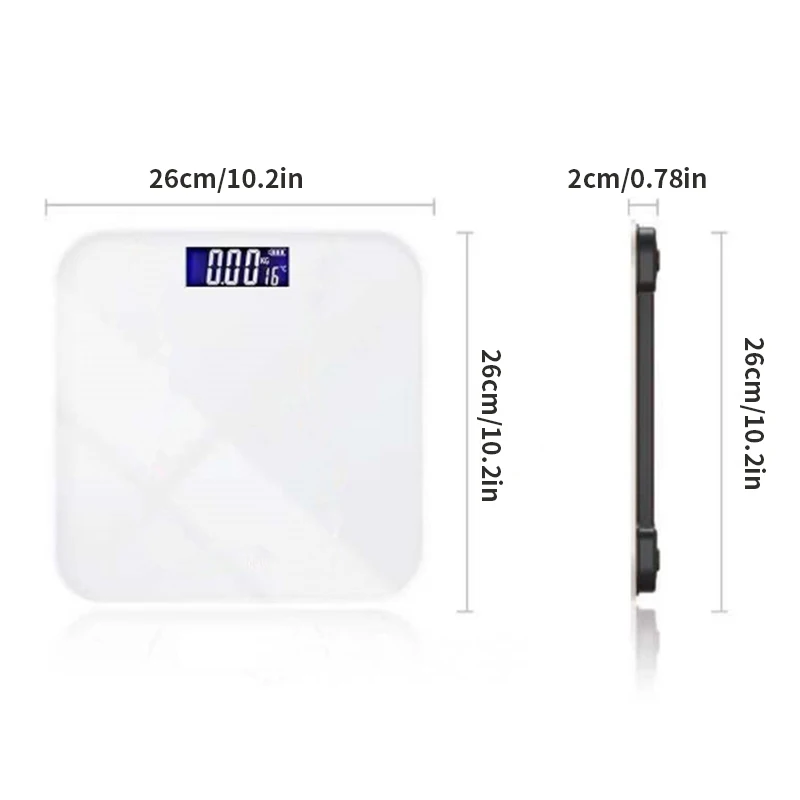 Bluetooth Electronic Scale, Home USB Charging, Health Intelligent Digital Bathroom Body Fat Scale, Can Be Used Offline For Eufy