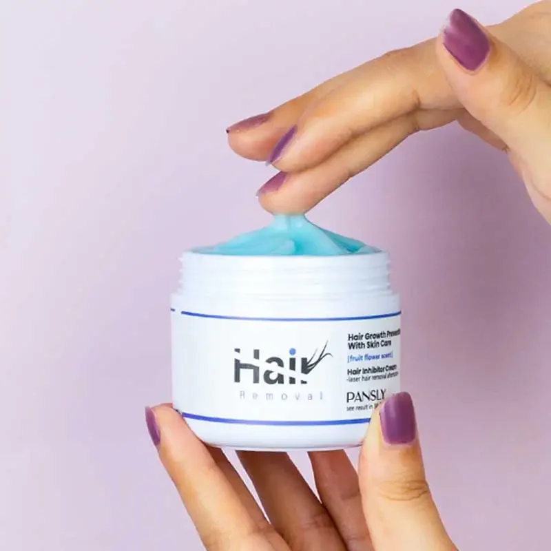 50g Permanent Hair Growth Inhibitor Cream Private Parts Hair Removal Leg Hair Removal Beard Depilation Smoother Skin Body Care
