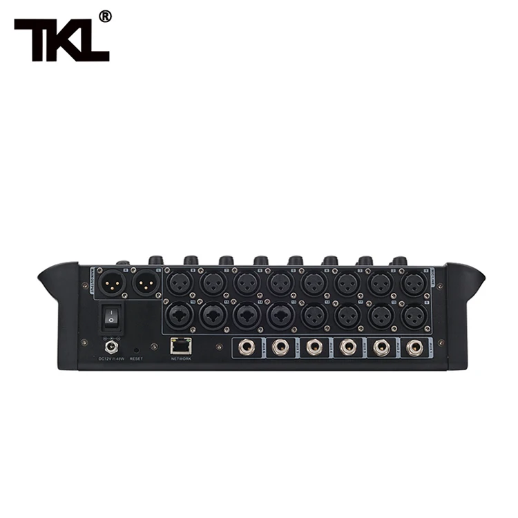 Профессиональный аудиомикшер TKL m16,8, 16 каналов, USB, WIFI, DJ, для караоке, для вечеринок