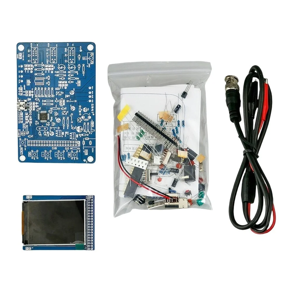 DIY For Oscilloscope Kit Featuring 2.4 Inch HD TFT Screen for Waveform Acquisition and Measurement in Student for labs