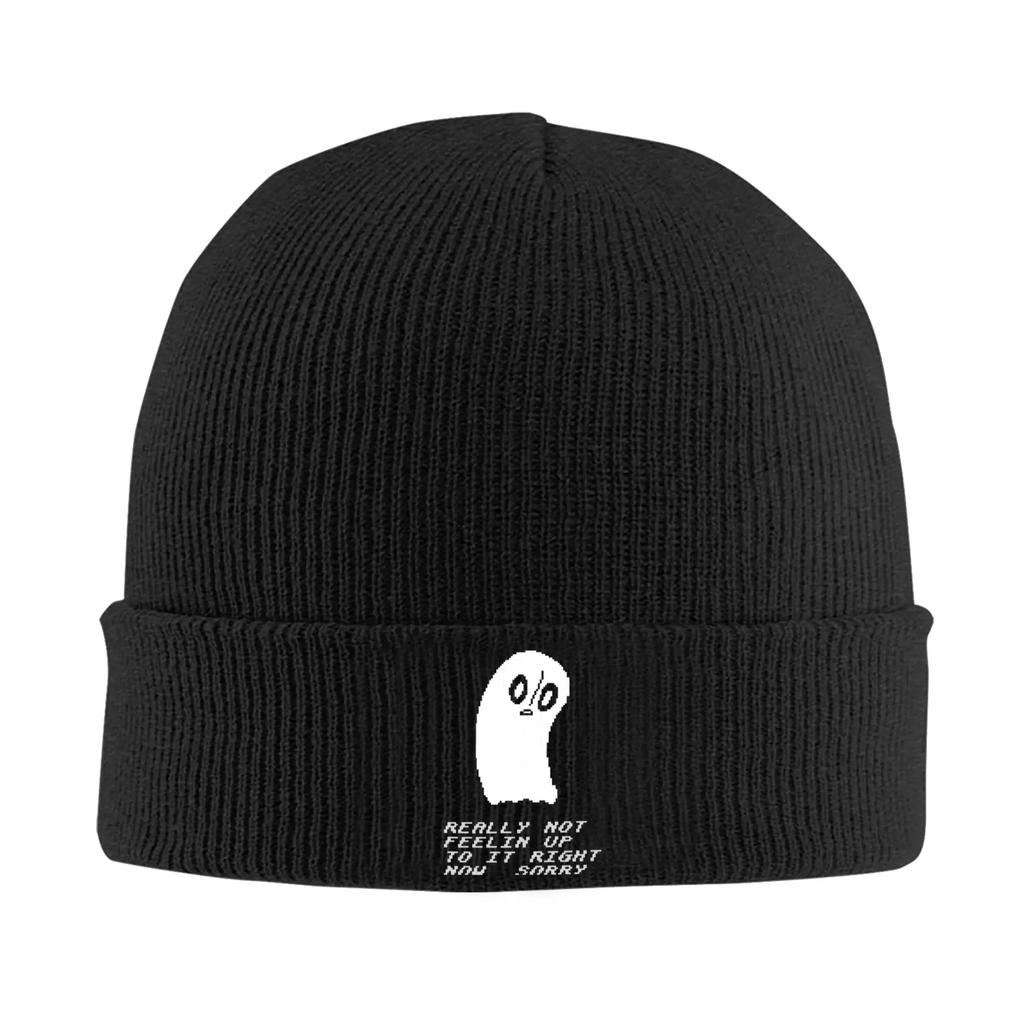 Undertales Sans and Papyrus Mettaton Flowey Knit Hat Beanie Winter Hats Warm Unisex  Fashion  Cap for Men Women Gifts,