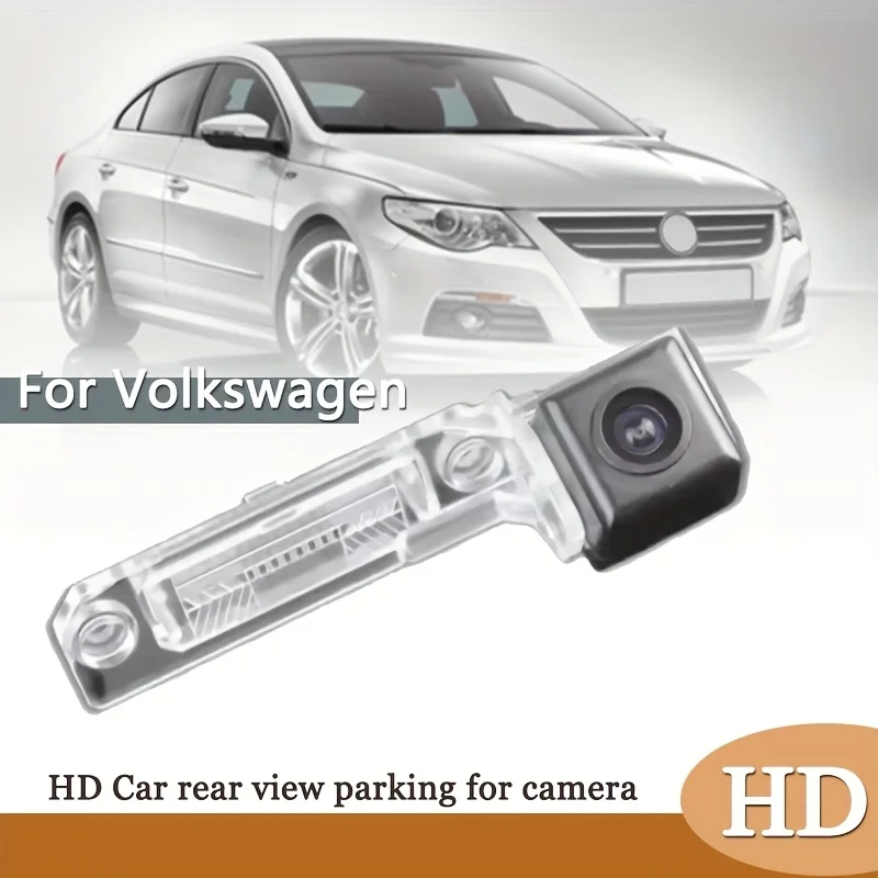 كاميرا احتياطية عالية الدقة لسيارة Volkswagen Caddy Caravelle Multivan 03-15، مساعدة وقوف السيارات مع مصدر الطاقة، ملحقات سلامة المركبات #2