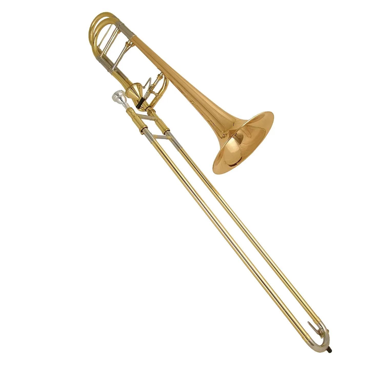 Chinese Manufacture Production High Quality Yellow Brass Taper Trombone for Professional Player