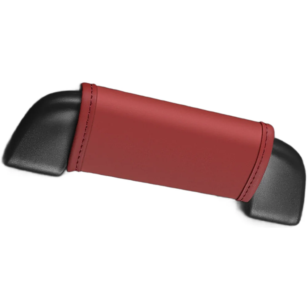 Anti-slip Leather Cover Car Roof Handle Cover Car Handle Cover Comfortable Grip Easy To Clean Protective Design