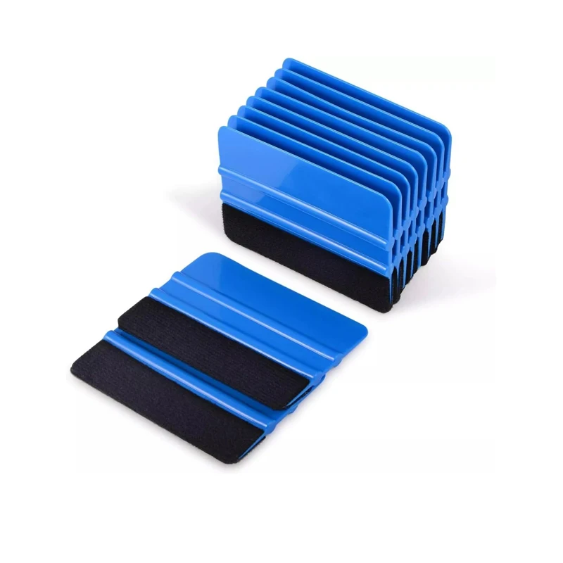 20pcs Decal Scraper Wallpaper Smoothing Tool for Window Tint Felt Fabric Vinyl Squeegee Car Automotive Sticker Applicator Tool