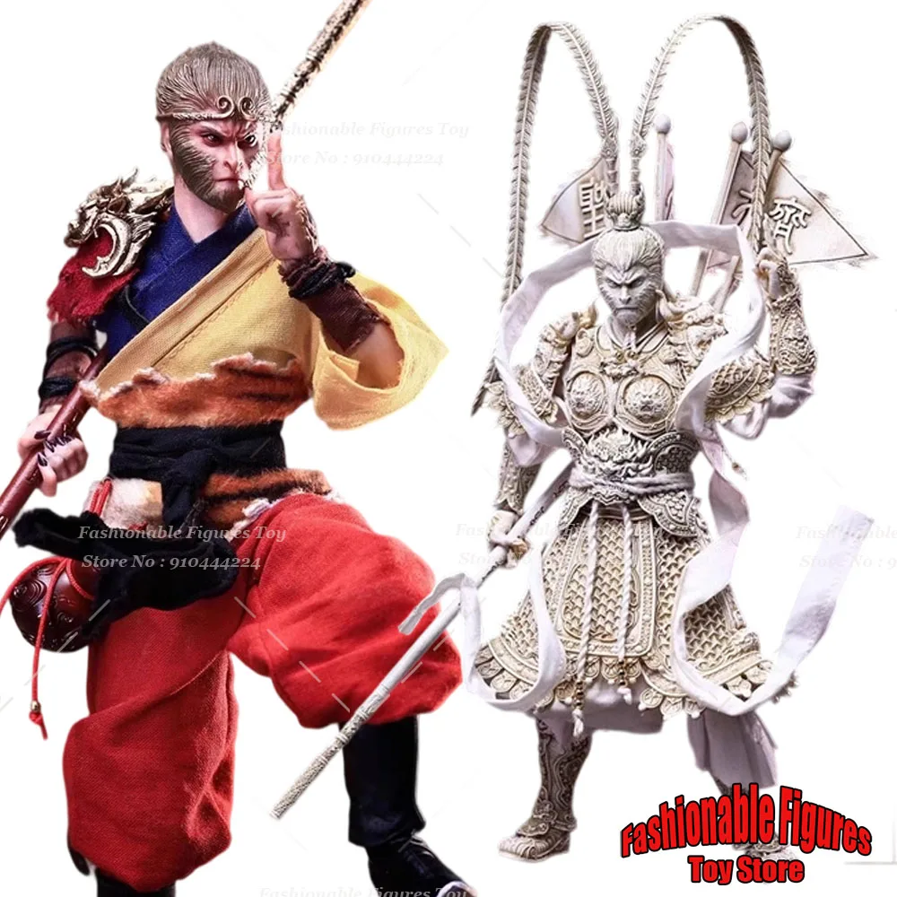 

LONGTIAN GH001/004 1/12 Men Soldier ‌The Great Sage Equal To Heaven Pilgrim Sun Wukong 6Inch Action Figure Model Toys