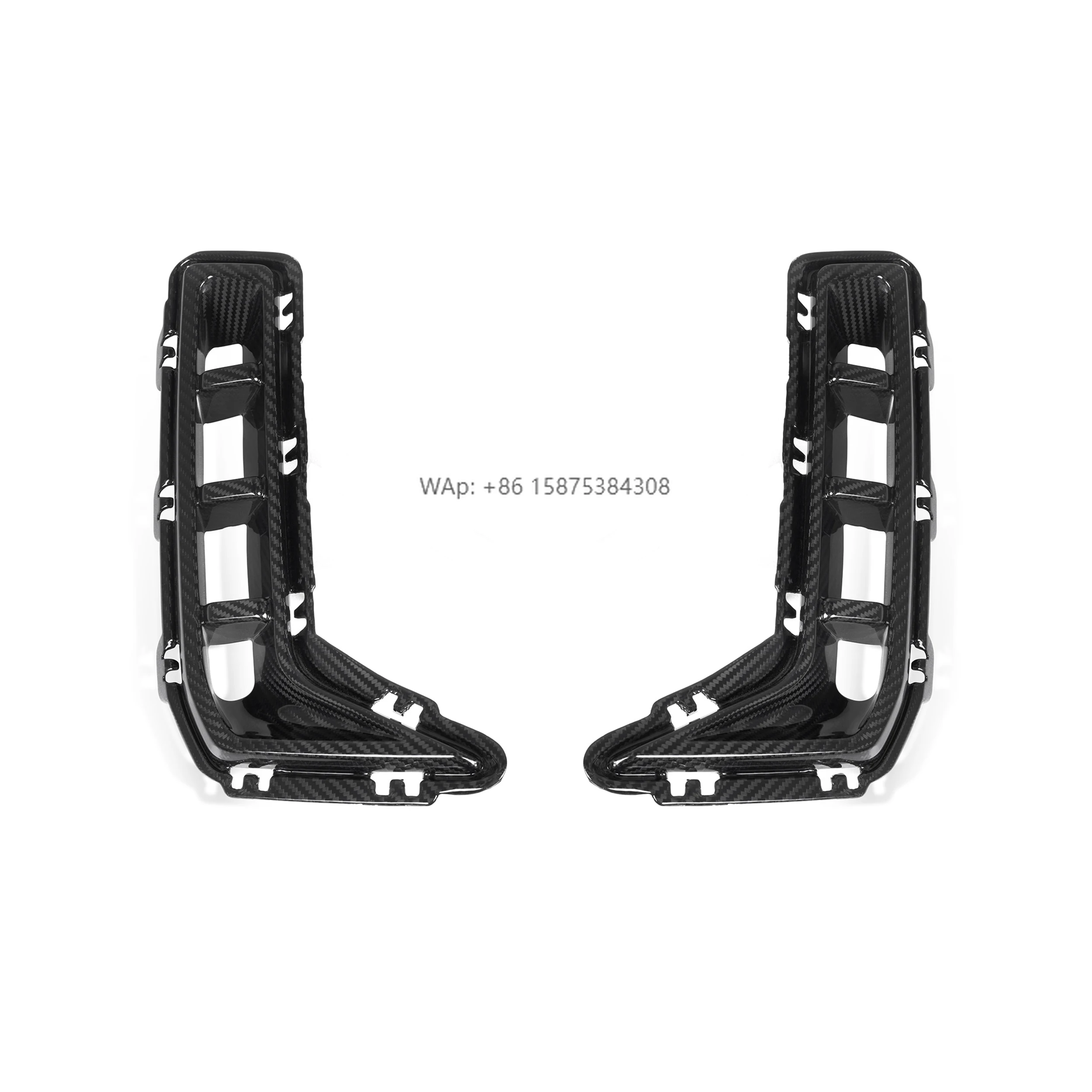 

Dry Carbon Fiber MP Style Front air Vent Replacement for X5 G05 LCI 2023+ Front Fender Vent Cover