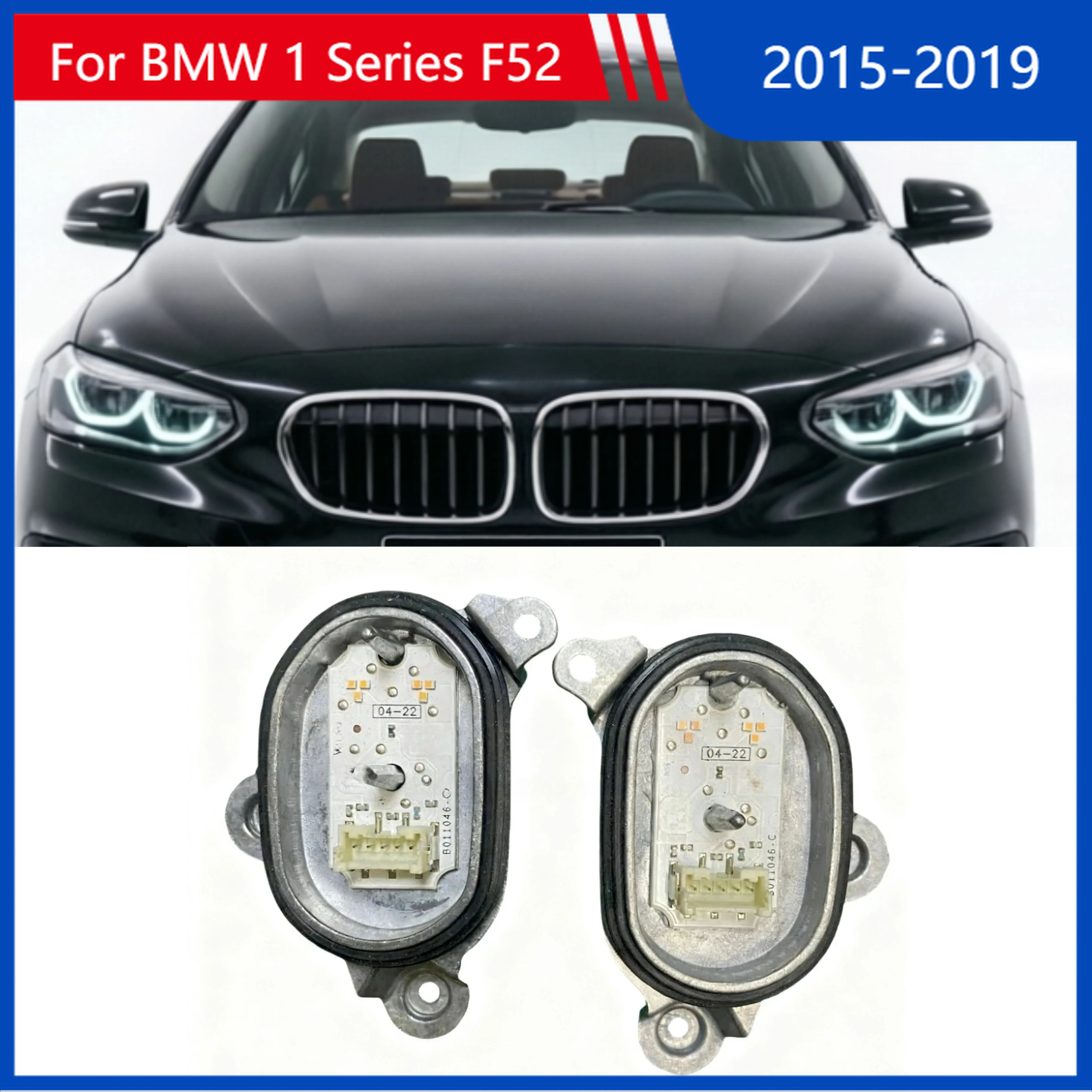 

LED Turn Signal Module For 2015-2019 BMW 1 Series F52 118i 120i 125i OE 63117466511 63117466512 LED Headlight Car headlight