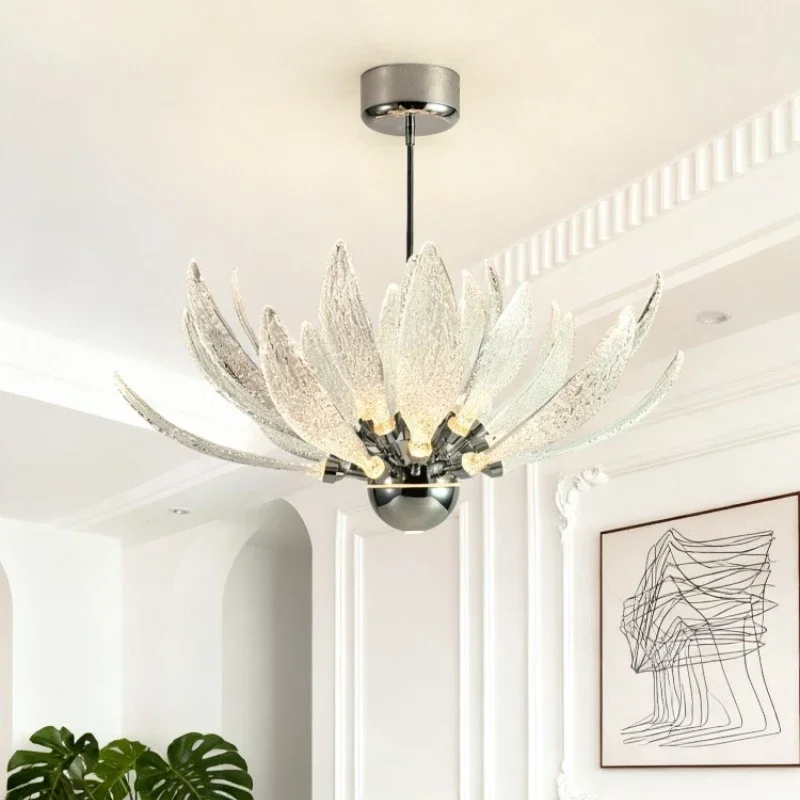 

SANDYHA современный акриловый абажур светодиодная потолочная люстра декоративное освещение для гостиной кухонный остров обеденный стол