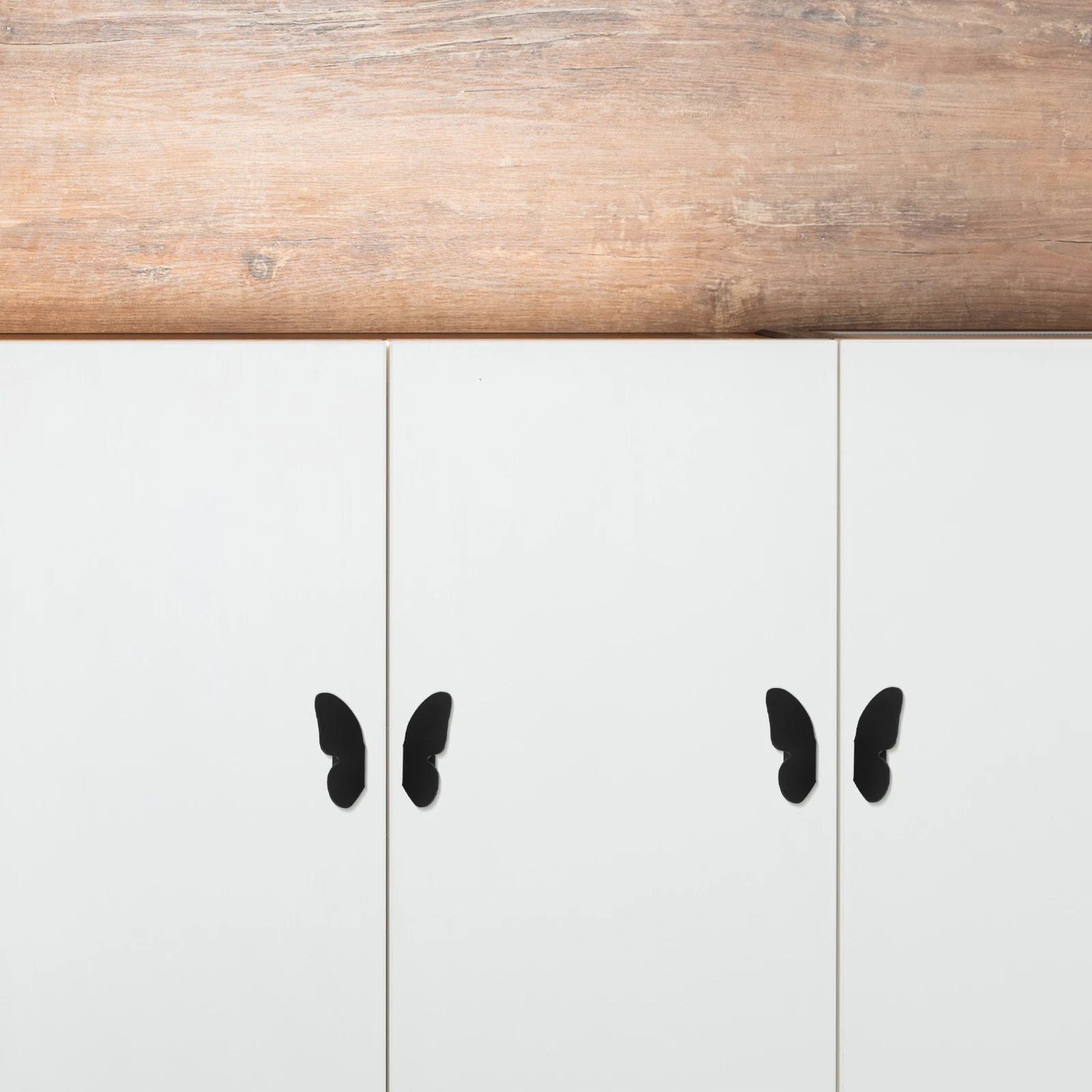 

Butterfly Drawer Knobs Brass Vintage Cabinet Handles For Dresser Wardrobe Cupboard Kitchen Furniture Hardware Dark Grey