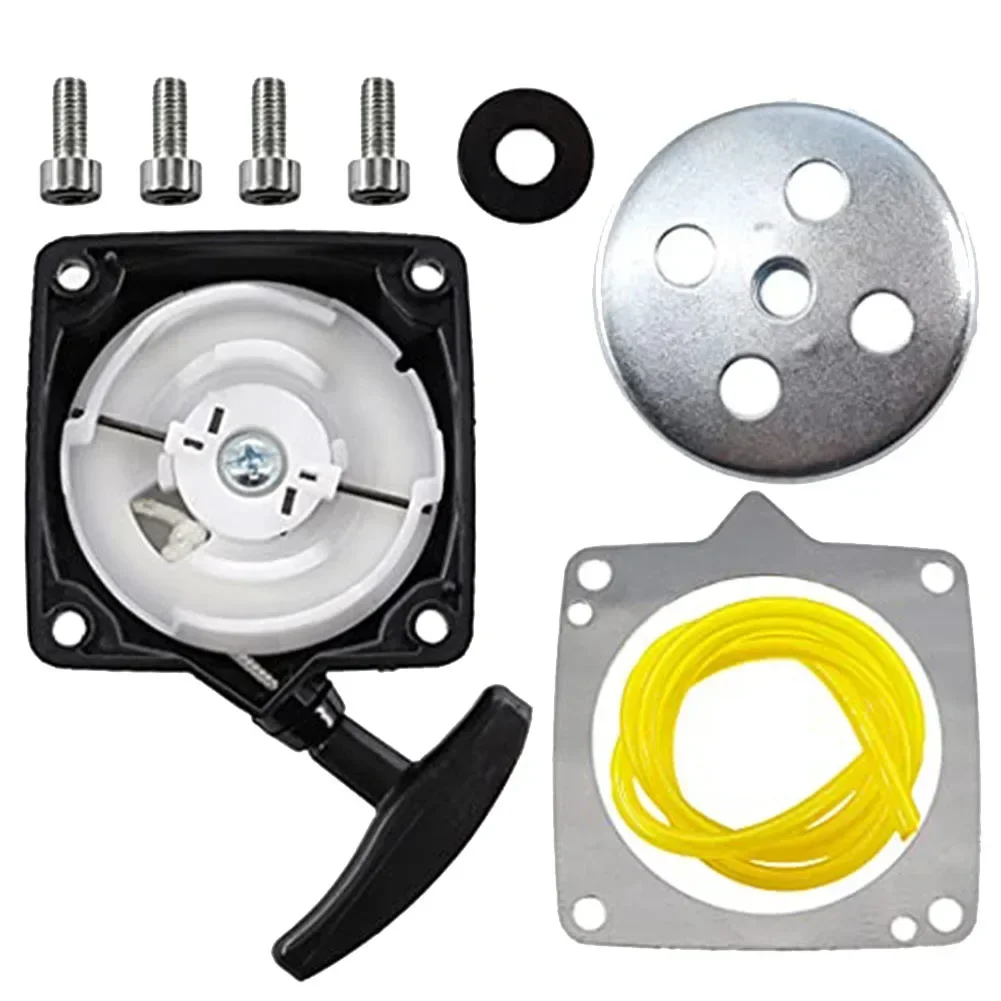 Pull Plate Starter Kit For Brush Cutters Lawn Mowers Accessories 1pc Starter + 1pc Claw + 4pcs Screws + 1pc Washer + 1pc Fuel Pi