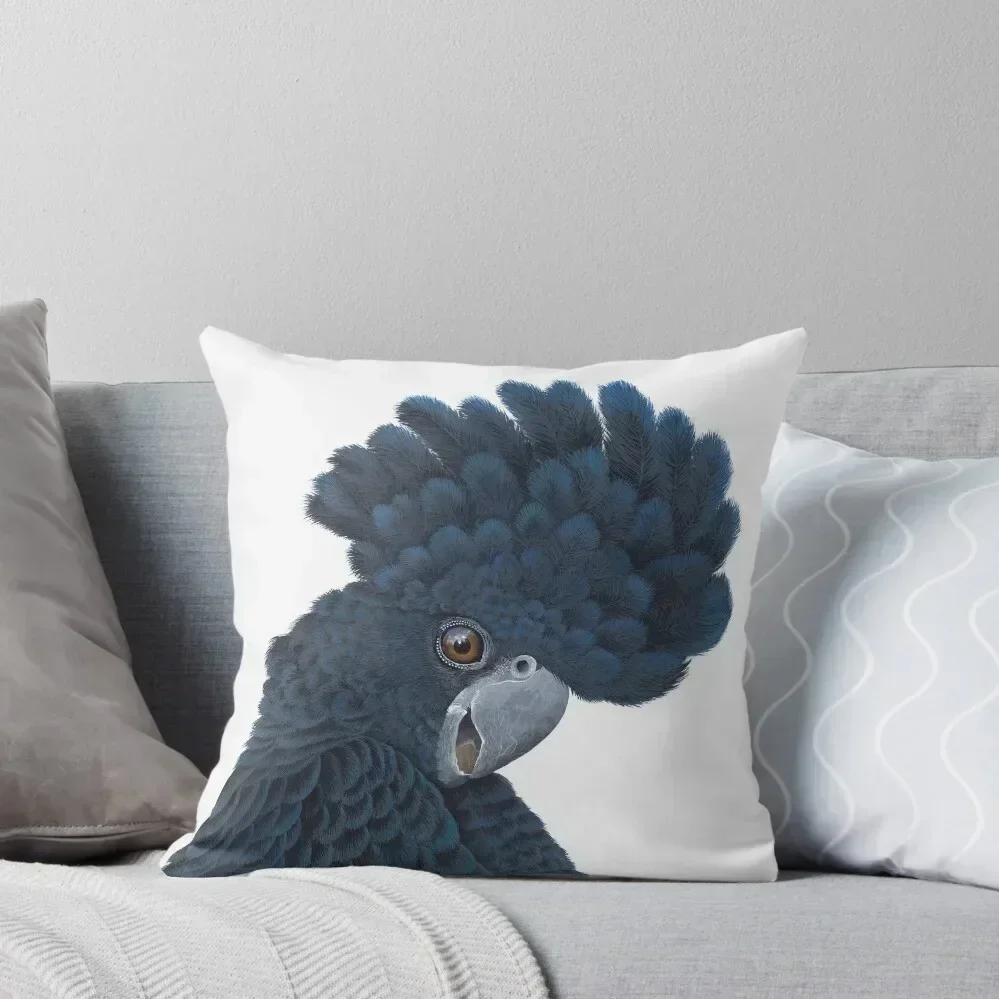 

Black Cockatoo Throw Pillow ornamental pillows christmas ornaments 2025 Cushion Child pillow