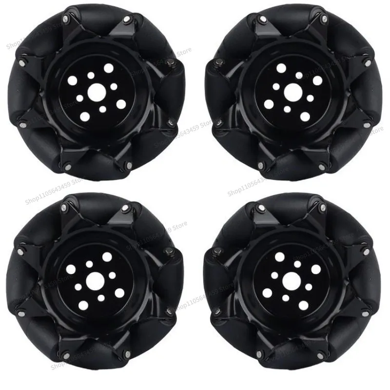 For 3 inch metal mic 76mm stainless steel wheat wheel omnidirectional wheel smart car with coupling