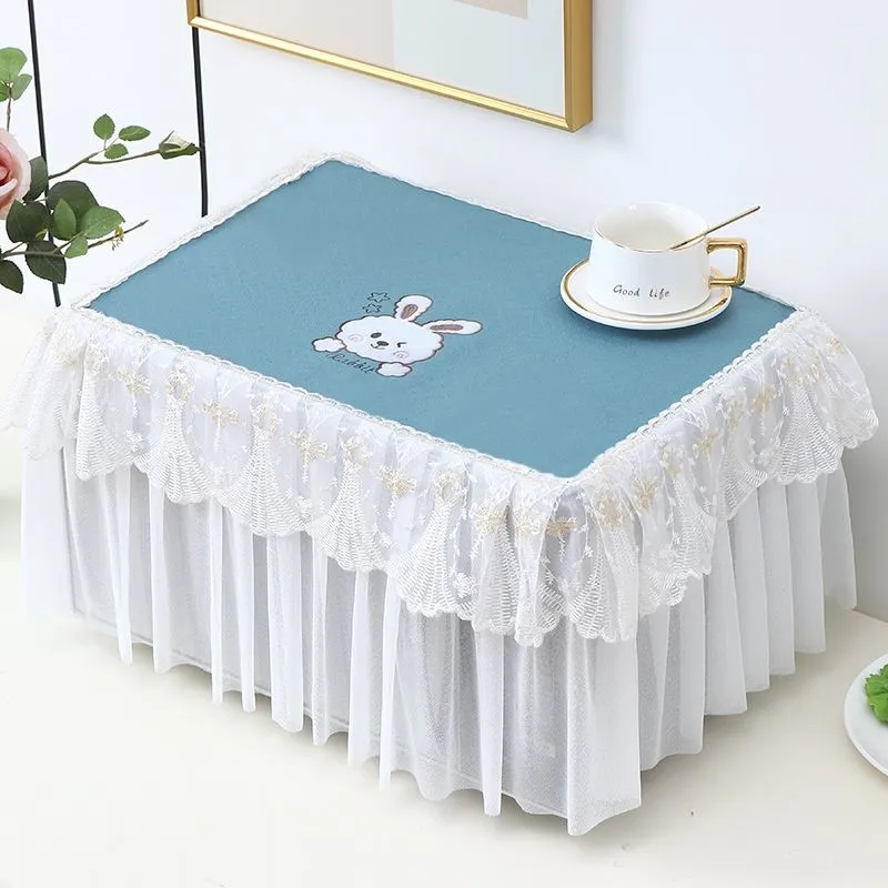 

Simple Modern Cartoon Design Polyester Printed Printer Dustproof Cover Microwave Cover Dust Cover Cloth Electric Oven Cover ZI71