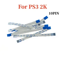 ZUIDID Power Switch Ribbon Flex Cable For PS3 Slim 2K power on off reset Flexible Flat Ribbon Cable 10Pin