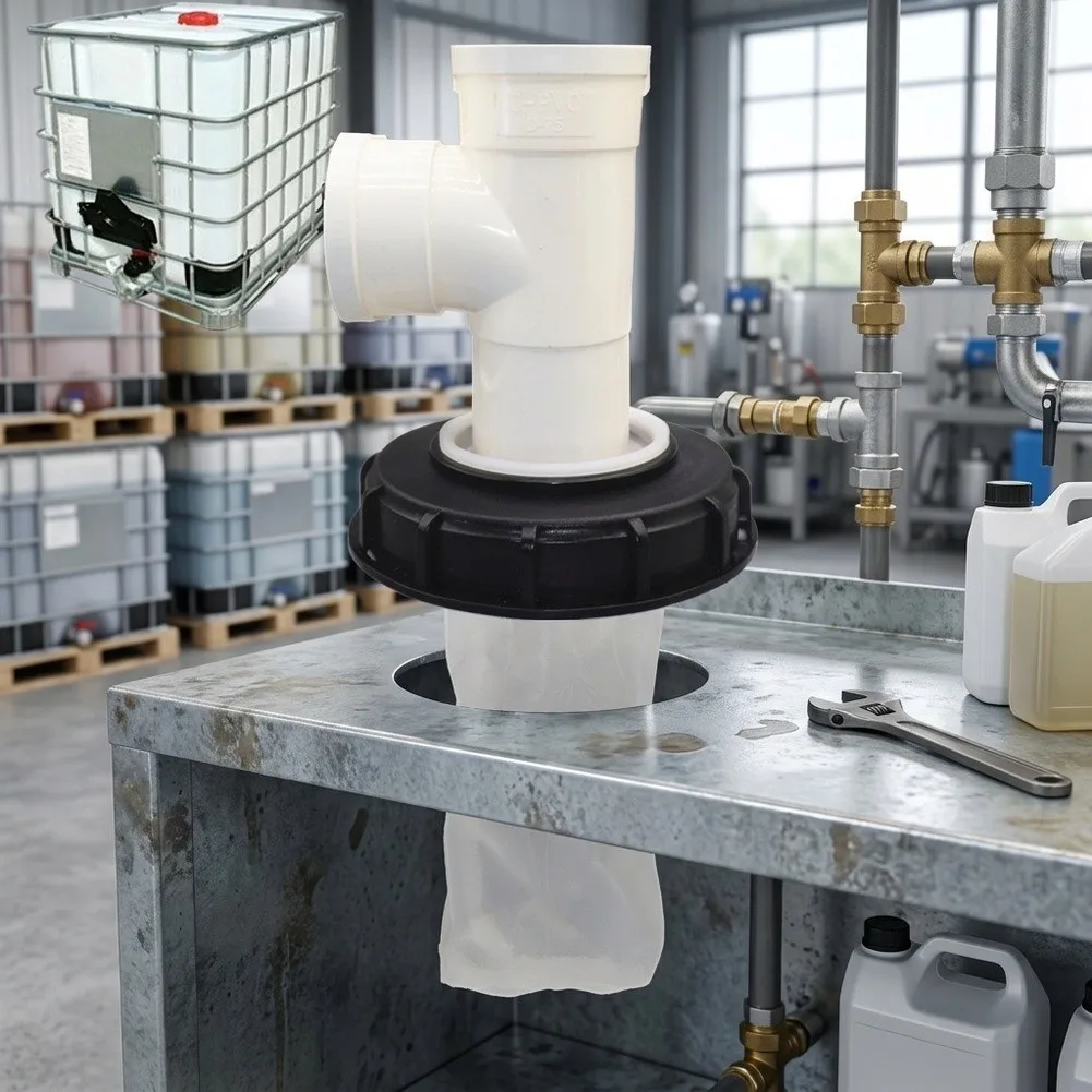 Long-lasting Tank Solution Rainwater Tank Filter Vertical T-Shaped Lid Long-lasting Solution Secure Fit Structure